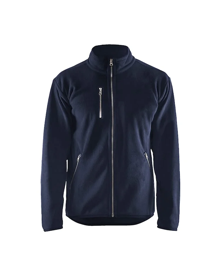 Veste de travail micropolaire - Marine foncé image