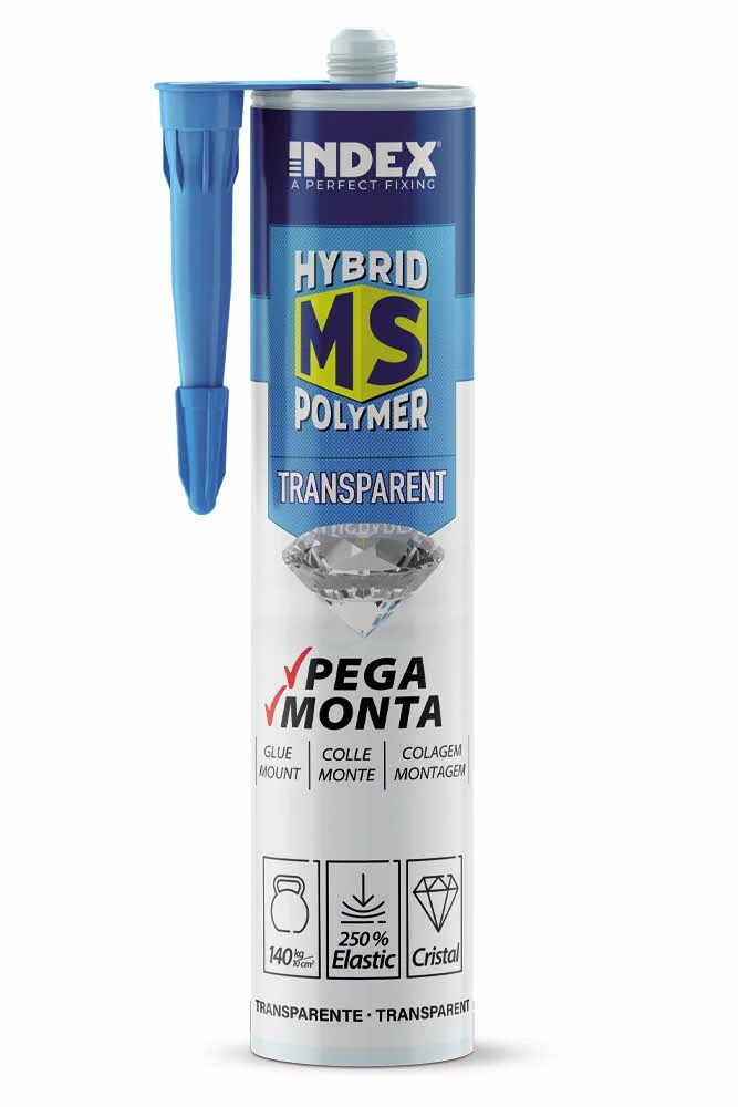 Boite de 12 - Adhésifs Hybrid MS Polymer - 290 ml (Transparent) image
