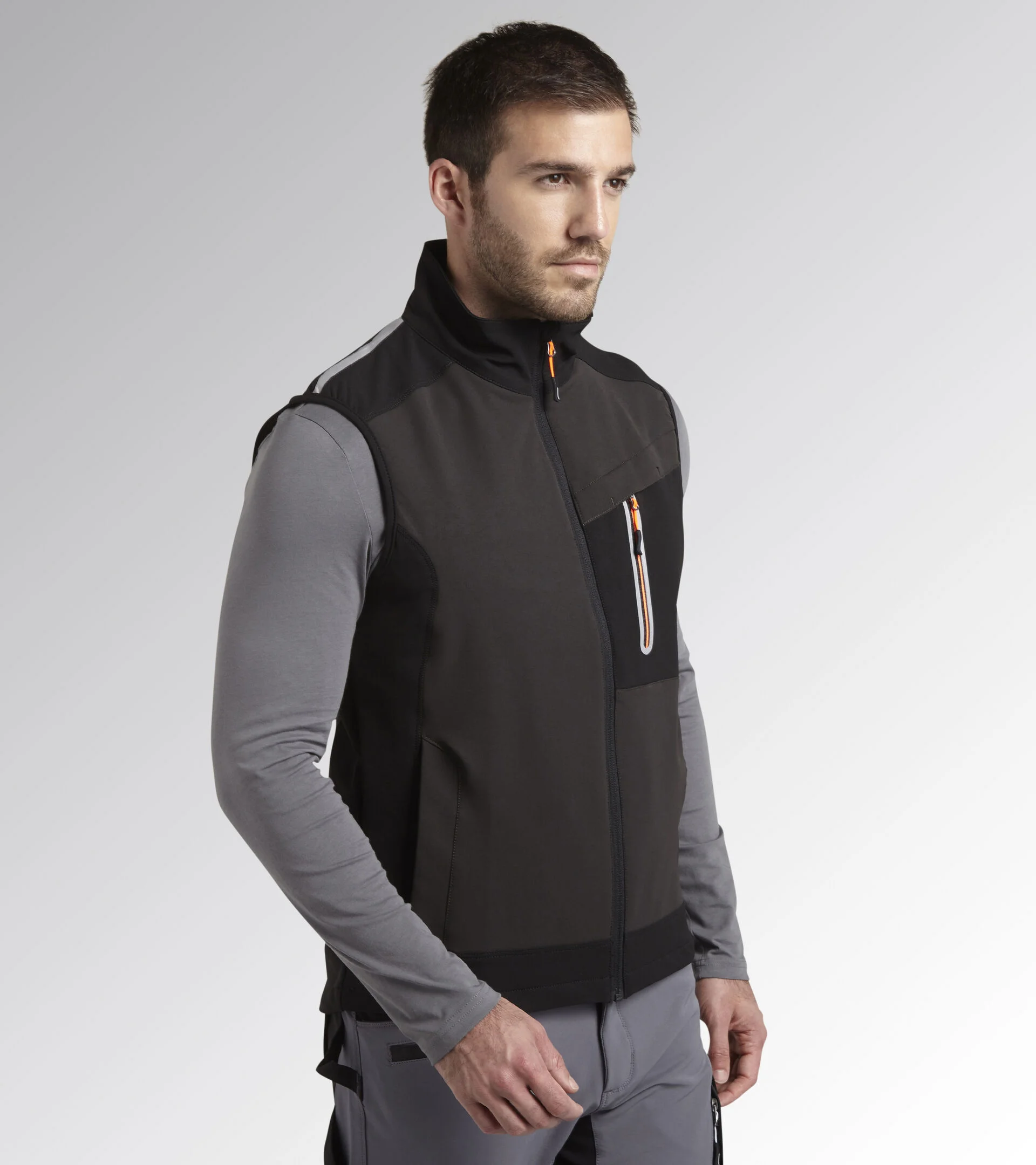 Gilet de travail sans manches CARBON TECH image