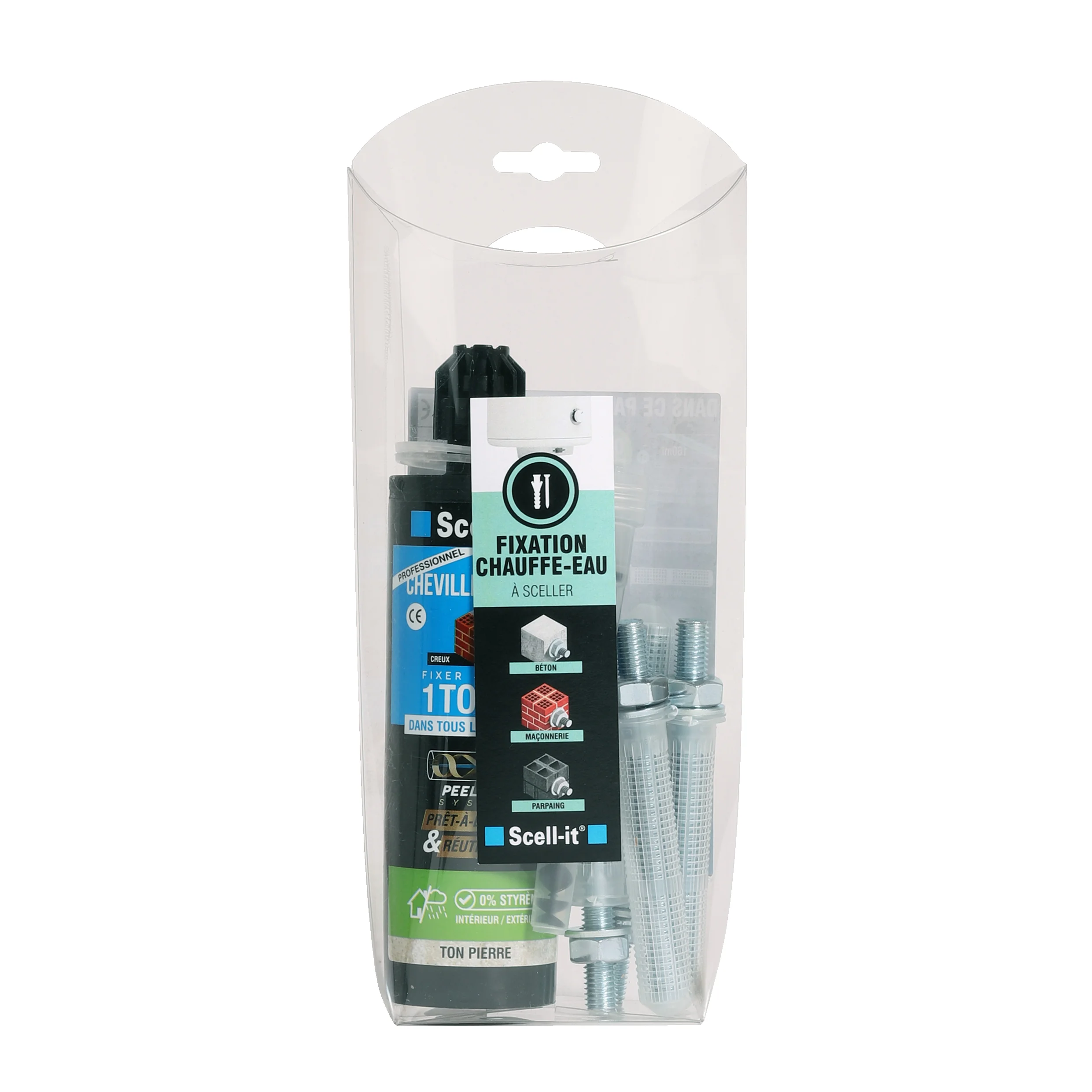 Lot de 6 kit de scellement chimique polyvalent FS160 image