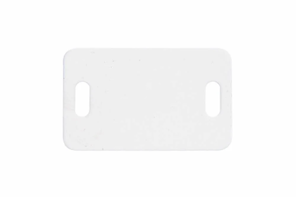 Plaque d'identification - pour collier de serrage en nylon d'une longueur maximale de 4 -8 mm - Couleur naturelle image