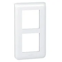 Plaque Mosaic - Blanc - 2x2 modules - Vertical - Spécial renov. image