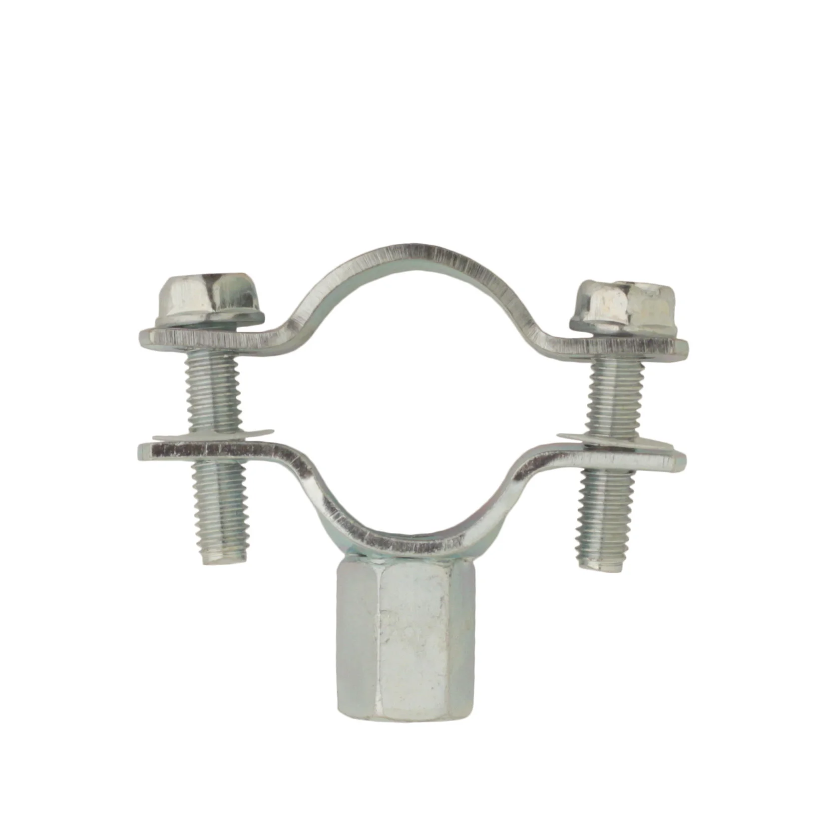 Boite de 50 colliers double embase classique acier zingué M8-M10 BEMET image