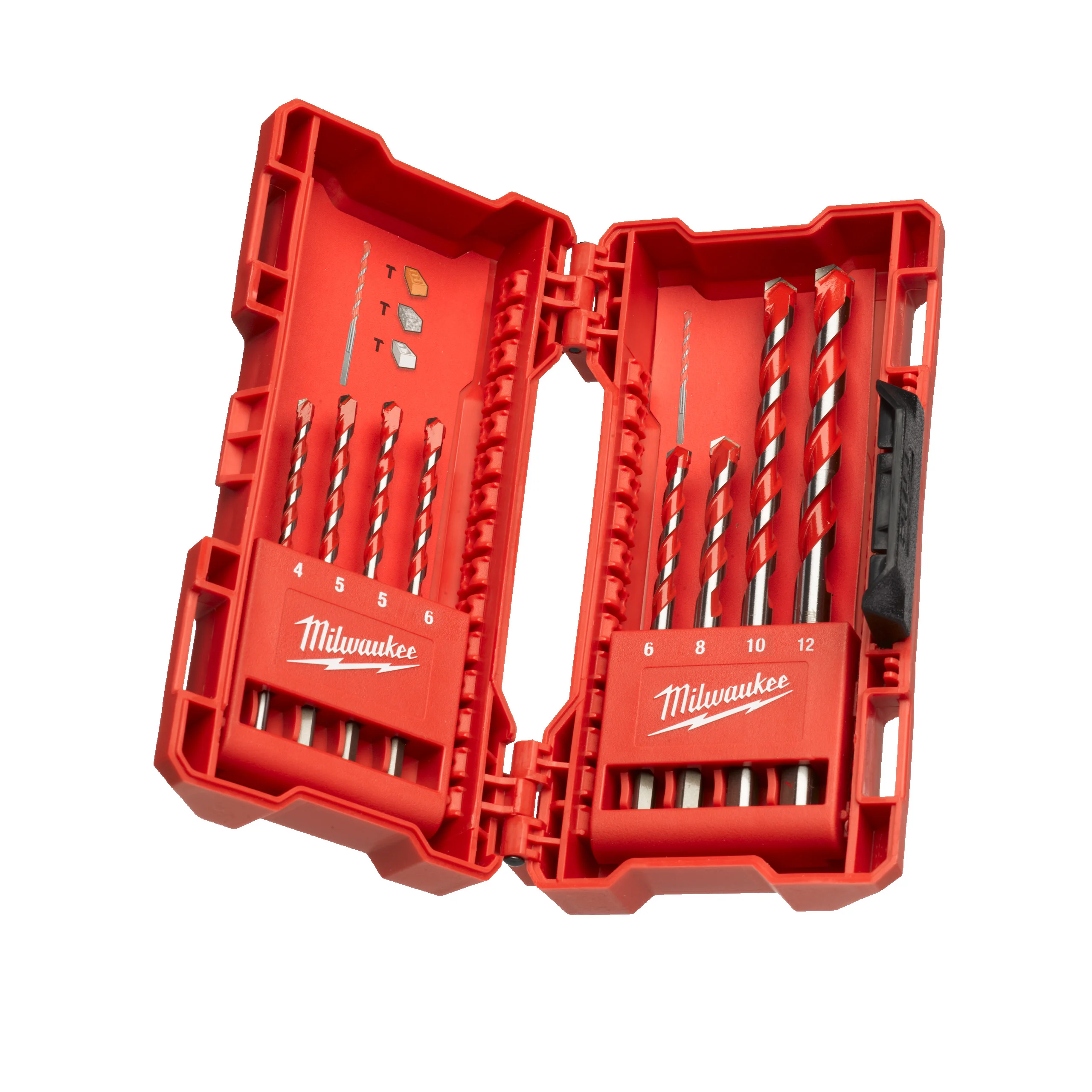 SET DE 7 FORETS BÉTON PREMIUM HAMMER DRILL BIT image