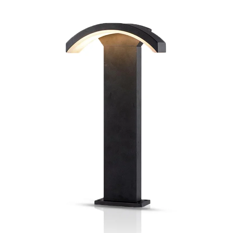 Borne LED d'extérieur grise anthracite image