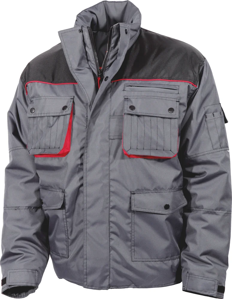 Veste pilote GRAY - gris/noir image