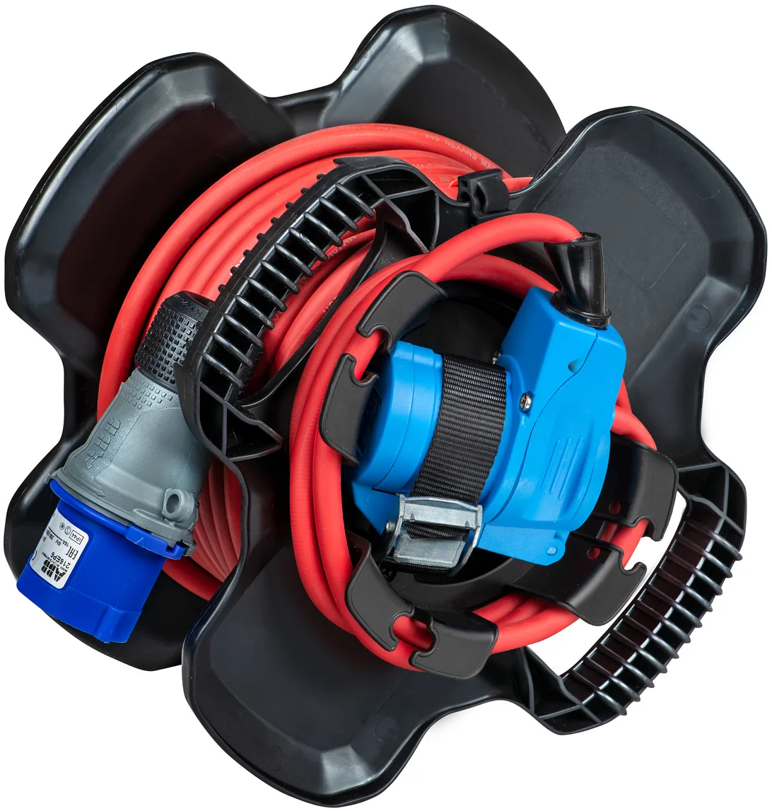 Enrouleur de câble compact X-GUM camping-car, bateau, commerce - H07RN-F 3G2,5 image