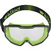 Lunettes-masque de protection PC/TPR SPECTRUM Incolore Platinium - Noir/Jaune  image 3