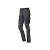 Pantalon de travail en tissu Femme WORLD - Gris/Fuchsia image 18