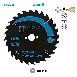 Lame de scie circulaire pour machine sans fil Classic image