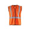 Gilet de travail zippé haute visibilité 3029 - Orange fluo image 0
