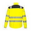 Veste Softshell Haute-Visibilité PW3 Jaune/Noir image 1