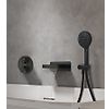 Ensemble bain douche encastré rond Ruby image 1