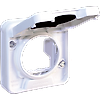 Cadre adaptateur avec couvercle pour prises gamme COMETE - Montage encastré - IP55 - OXXO image 1