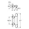 Mitigeur thermostatique douche Grohtherm 1000 image 4