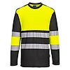 T-Shirt Hi-Vis Classe 1 L/S PW3 Jaune/Noir image 5