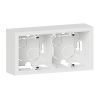 Cadre saillie Dooxie - Blanc-2 postes image 0
