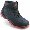 Chaussures de sécurité hautes RUN-R PLANET 100 S1 - Noir/Rouge image 0