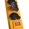 Multiprise SUPER-SOLID 5 prises de courant avec clapets - 2m H07RN-F 3G1,5 - Jaune image 4