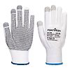 Lot de 12 paires de gants Grip 13 PVC avec picots tactile Blanc/Gris image 0