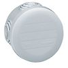 Boîte de dérivation étanche ronde Plexo - gris RAL7035 - 650°C - IP55 image 0