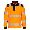 Sweatshirt Demi-Zippé PW3 Hi-Vis Orange/Noir image 6