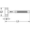 Marteaux de machiniste BRONZEplus image 5