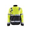Veste de travail hiver haute visibilité 4862 - Jaune fluo/Noir image 0