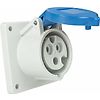 PRISE SEMI ENCASTREE CEI MONOPHASE 1PNT/16A/230V IP44 image 0