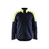 Veste de travail retardant flamme Inhérent Steel 4515 - Marine/Jaune image 0