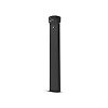 Potelet solaire NOVA + détecteur IR 950mm 6W - 300lm - 3000K IP65 - Noir image 1