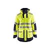 Parka de travail haute visibilité Evolution 4469 - Jaune fluo/Marine image 0