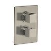 Mitigeur douche carré encastre thermostatique + box image 0