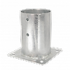 Pied de poteau rond de jardin PPJRB image 0