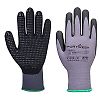 Boite de 12 paires de gants paume picots DermiFlex Essential Multipack Gris/Noir image 0