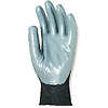 Lot de 6 paires de gants Manutention polyester noir enduit nitrile gris image 2