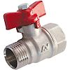 Vanne à sphère laiton CW617N sphéro-conique mâle/femelle DN1/2" - Série 675 image 0