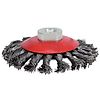 Brosse inox torsadé 0,5 mm, Ø 100 mm image 0