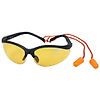 Lunettes de protection avec bouchons d'oreille image 1