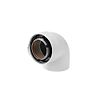 Coude Rolux Gaz diamètre 80/125mm alu/PVC image 0