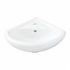 Lave-mains d'angle Blanc image 0