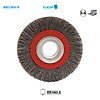 Brosse circulaire fil acier ondulé Classic image 0