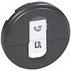 Enjoliveur Céliane - Graphite-Prise RJ 45 image 0