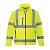 Blouson HiVis Softshell (3 couches) manches détachables Jaune image 0