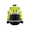 Veste de travail hiver haute visibilité 4828 - Jaune fluo/Noir image 0
