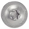 Vis de charpente tête plate large six lobes - Inox A2 image 14