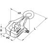 Pince de traction pour box, mâchoire ajustable image 1