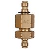 Adaptateur double M14x1,25 intérieur et extérieur et raccord 1/4" image 0