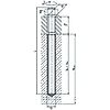 Tige filetée prédécoupée - Acier zingué image 3