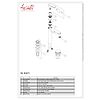 Mitigeur lavabo bec haut New Anco 2 - chrome image 2